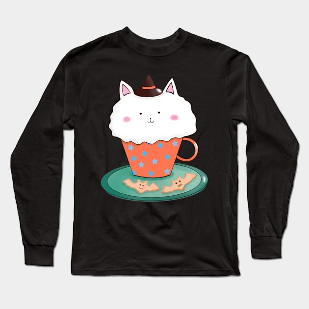 Tippy Is the Order a Rabbit.Cup and Bat biscuits Long Sleeve T-Shirt by LindemannAlexander